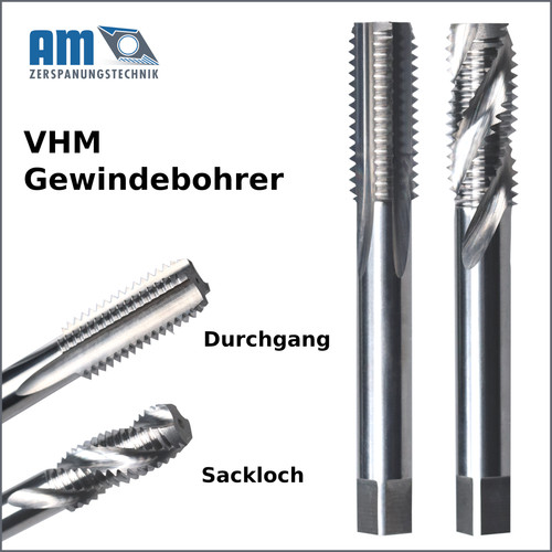 Vhm gewindebohrer durchgang - vhm,
