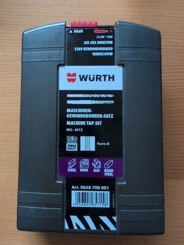 Würth gewindebohrer satz - gewindebohrer,
