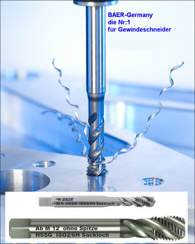 Hss gewindebohrer baer - hss,