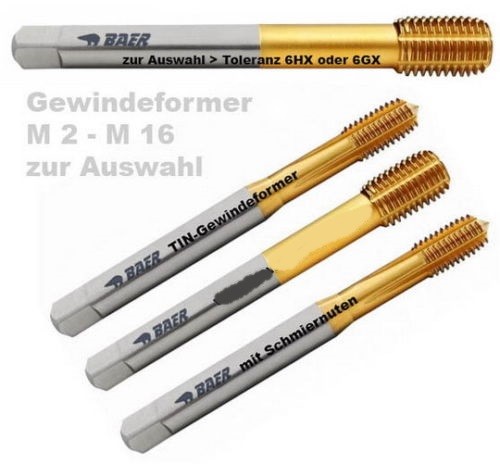 Hsse tin gewindeformer baer - tin,