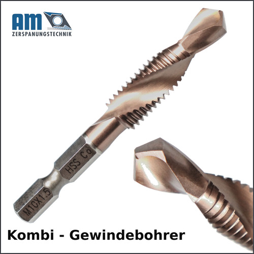 Kombi gewindebohrer - -,