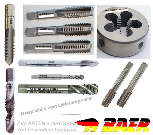 Gewindebohrer baer hssg - gewindebohrer, m2