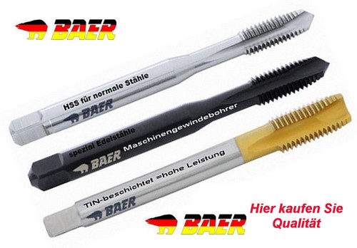 Gewindebohrer baer tin - va,